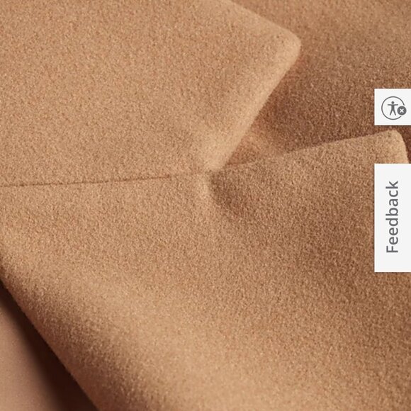 EXPRESS Belted Wrap Trenchcoat in Shade Pecan - Picture 5 of 7